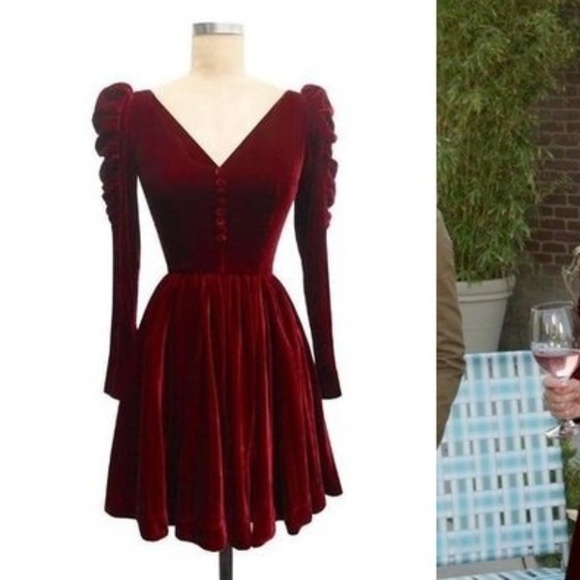 trashy diva red velvet dress Gorgeous Candice Gwinn Trashy Diva Victorian Mini